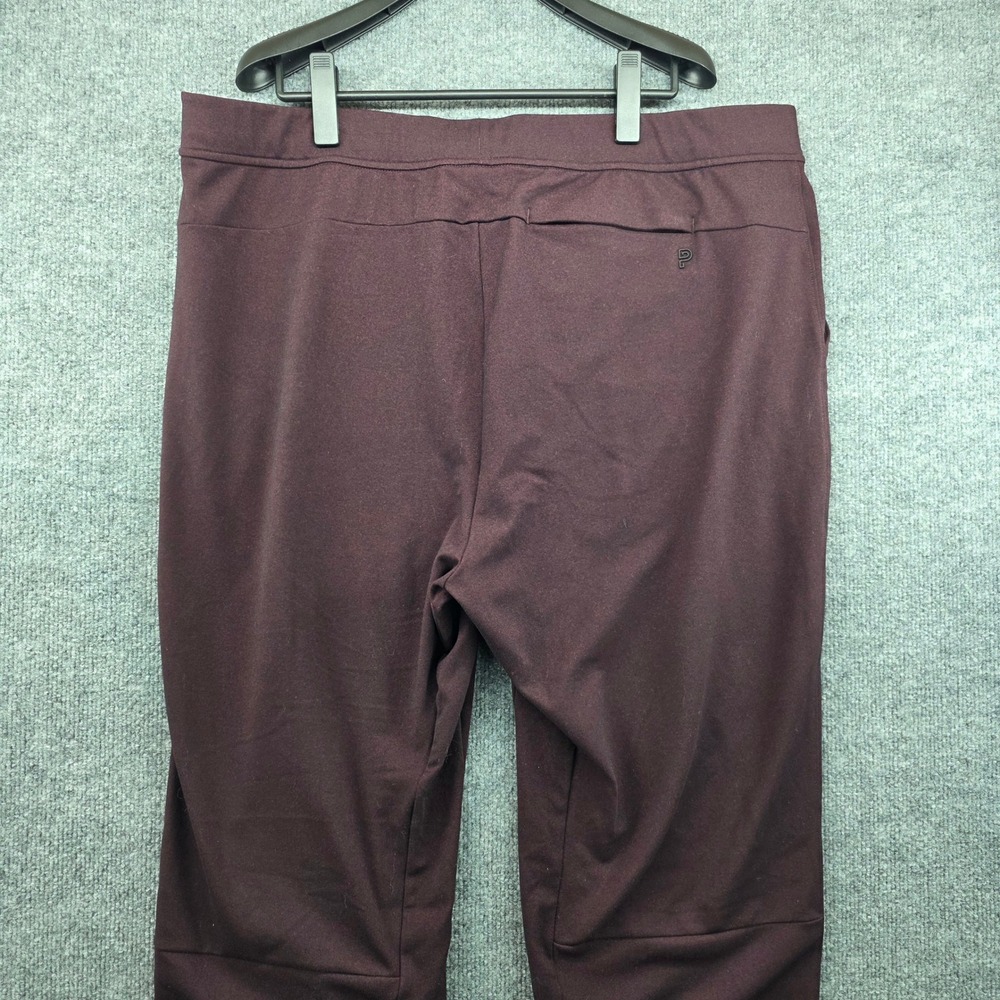 Public Rec All Day Every Day Joggers Burgundy Maroon Heather Mens 42/32 Stretch - Picture 3 of 12